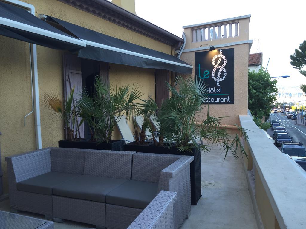 Hotel Restaurant Le 8 Mandelieu エクステリア 写真